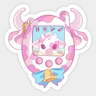 Moolisa Tamagotchi Pink Sticker